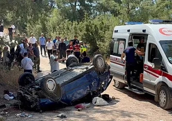 Muğla'daki kazadan acı haber! Anne ve oğlu yaşamını yitirdi