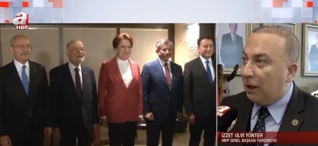 MHP’li Yönter’den 6’lı masa tepkisi: Bunlar kimi ahmak zannediyor?