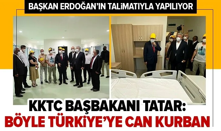 KKTC Başbakanı: Böyle Türkiye’ye can kurban