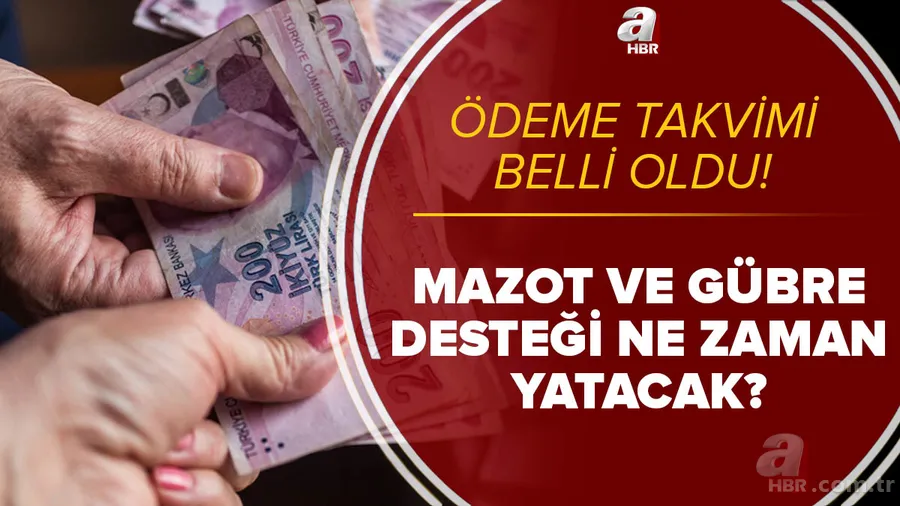 22 Mayıs mazot ve gübre desteği yattı mı? 2021 Ziraat Bankası mazot ve gübre desteği ne kadar? Ödeme tarihleri... 1