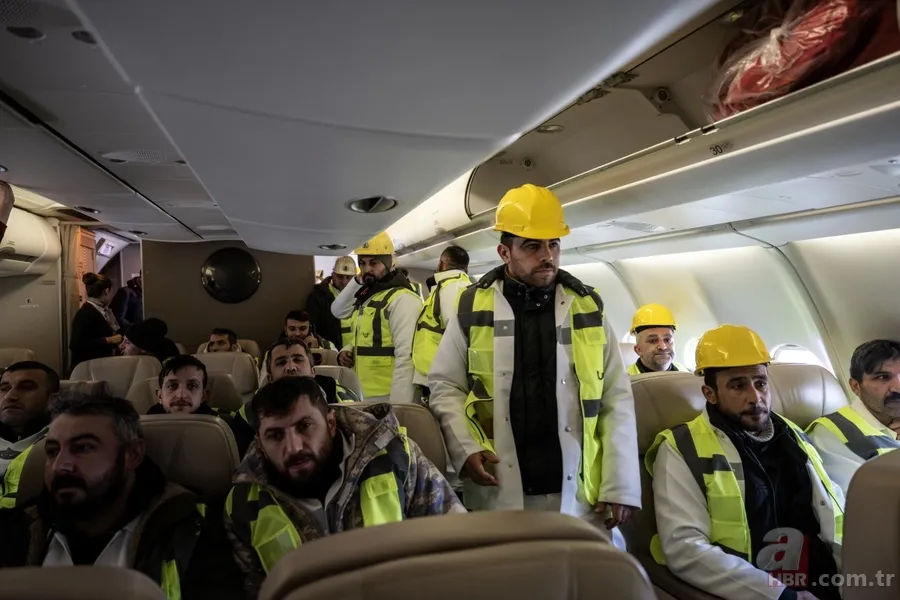Cumhurbaşkanlığına ait uçak madencileri deprem bölgesine götürdü: "Bir can bir candır bizim için" 14