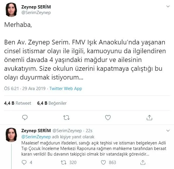 FMV Işık Anaokulu’nda cinsel istismar skandalı! Okul aileyi tehdit etti - 5
