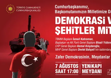 Yenikapı'dan dünyaya demokrasi dersi!