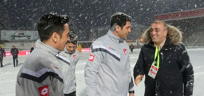 Boluspor Galatasaray maçının hakemler sahada incelemelerde bulundu! Peki maç oynanacak mı?