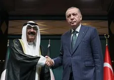 Kuveyt Emiri Sabah’tan Başkan Erdoğan’a devlet nişanı teşekkürü
