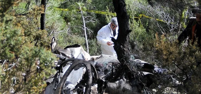 Hatay'a düşen Suriye uçağının karakutusu bulundu