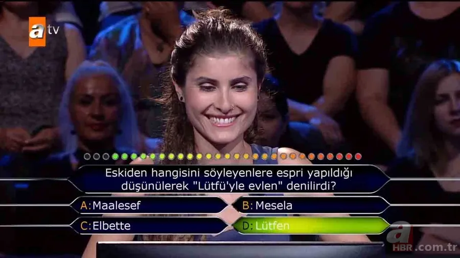 Milyoner tarihine geçen cevap! Kim Milyoner Olmak İster 833.yeni bölüm soru ve cevapları! 23