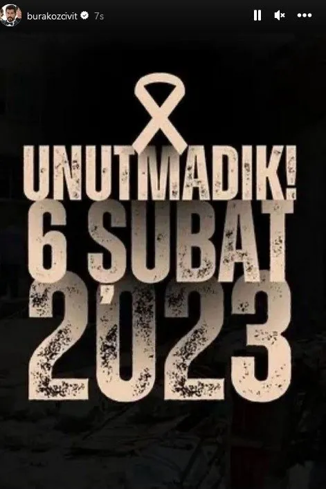 6 Şubat depreminin yıl dönümünde ünlü isimlerden paylaşımlar! Saat 04.17... UNUTMADIK! Burak Özçivit, Ebru Gündeş, Pınar Altuğ...