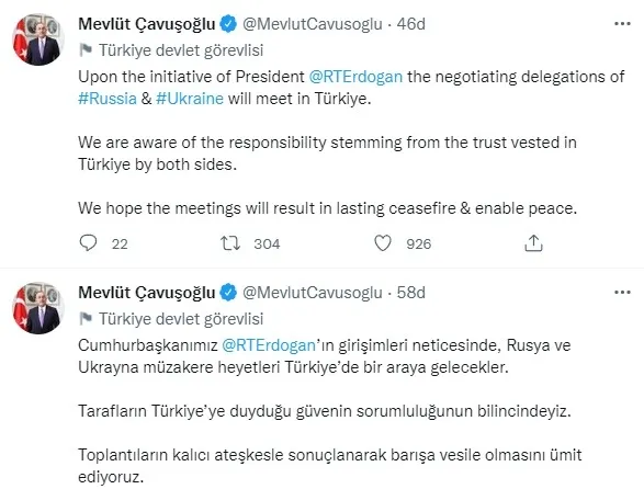 Dışişleri Bakanı Mevlüt Çavuşoğlu, Rus mevkidaşı Sergey Lavrov ile görüştü - 3