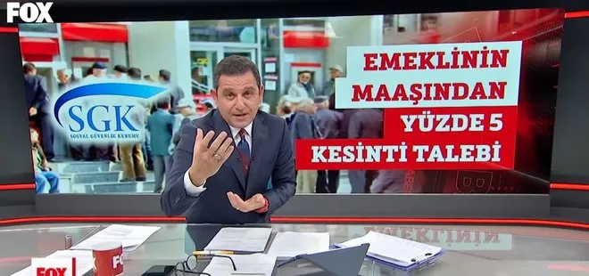 FOX TV ve Fatih Portakal’dan skandal üstüne skandal! SGK yalanını böyle savundu