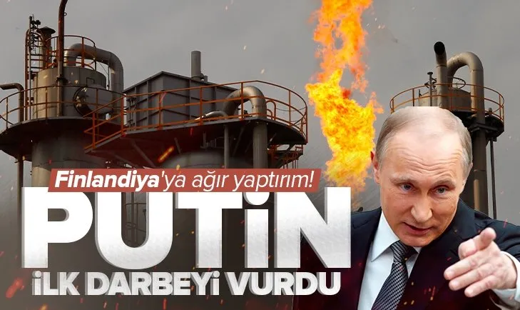 Son dakika: Rusya’dan Finlandiya’ya ilk ağır darbe: Gaz arzını yarın durduracak