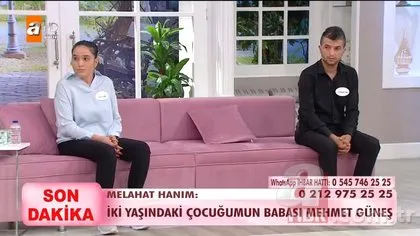 Esra Erol’da canlı yayınında ikinci yüzleşme! Melahat B. DNA testi yaptırmayı kabul etti mi?