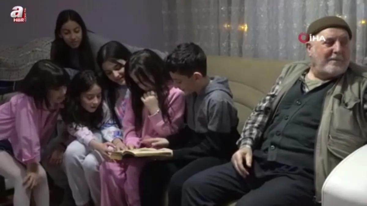 Torunu şehit olan 92 yaşındaki Yusuf Dede'ye ailesinden Ramazan sürprizi