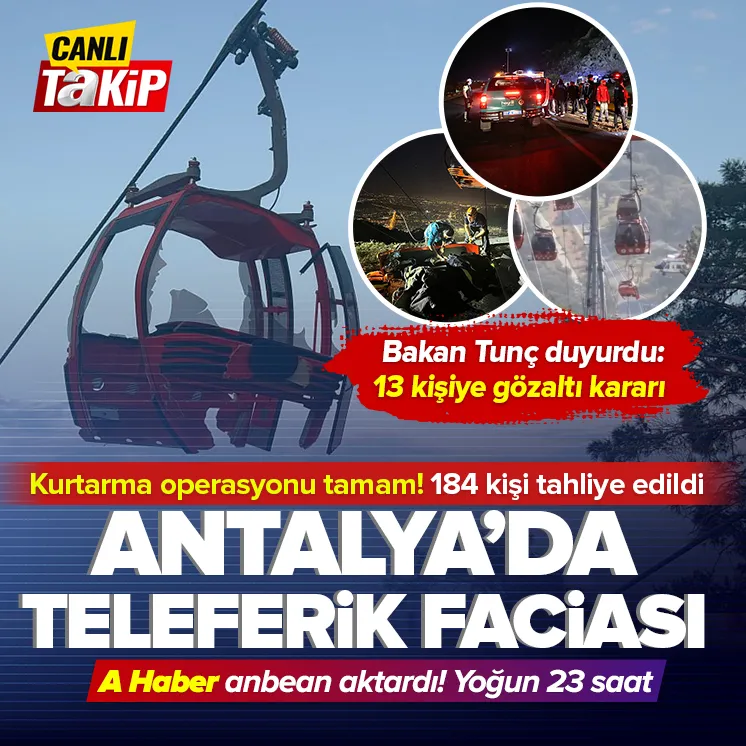 Antalyada dehşet dolu anlar!