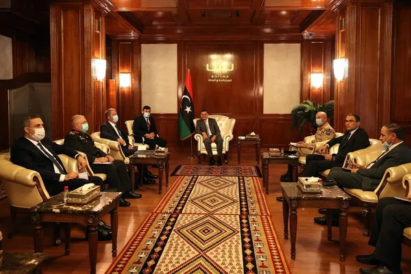 SON DAKİKA: Dışişleri Bakanı Mevlüt Çevuşoğlu Libya Başbakanı Abdülhamid Dibeybe ile görüştü