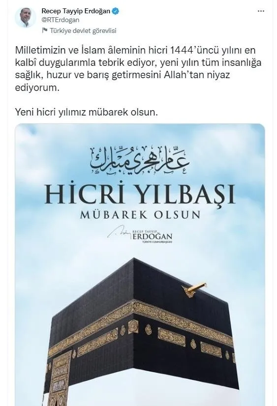baskan-erdogandan-hicri-yilbasi-mesaji-mubarek-olsun-1659129470858.jpg Başkan Erdoğan'dan Hicri yılbaşı mesajı: Mübarek olsun - 1