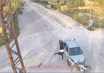 En acı tesadüf! Oğlunun öldüğü kazaya şahit oldu