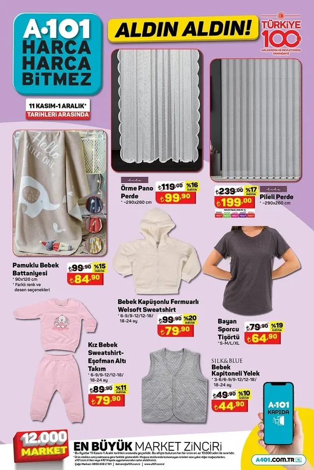 4 Aralık A101 aktüel ürünler kataloğunu yayınladı! A101’de 150 CC Maxi Scooter, Mikrodalga Fırın, Çay Makinesi, Smart Led Tv uygun fiyata satışta… - 21