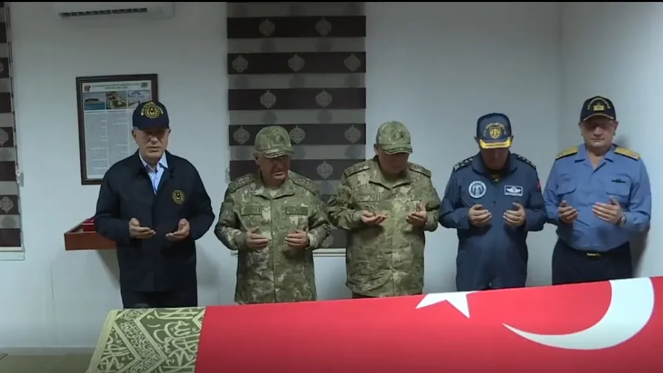 Komuta kademesi Süleyman Şah Türbesi’nde