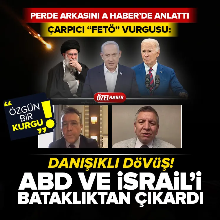 Danışıklı dövüş! ABD ve İsraili bataklıktan çıkardı