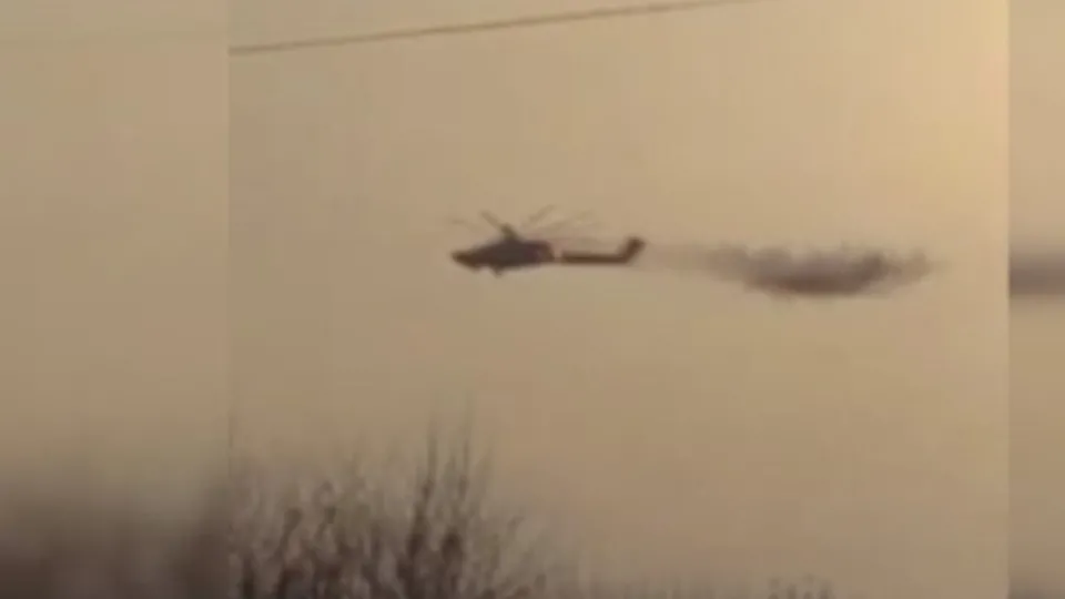 Ukrayna, Rus Mi-28 helikopterini imha ettiği görüntüleri servis etti