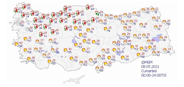Son dakika: Meteoroloji'den flaş sağanak yağış uyarısı! İstanbul Ankara İzmir hava durumu... - 3