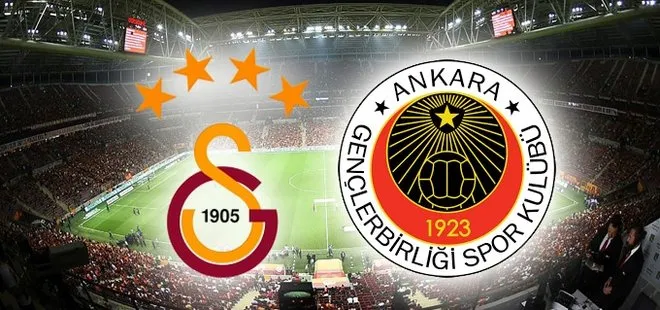 Galatasaray - Gençlerbirliği maçı ne zaman, saat kaçta, hangi kanalda, maçın hakemi kim?