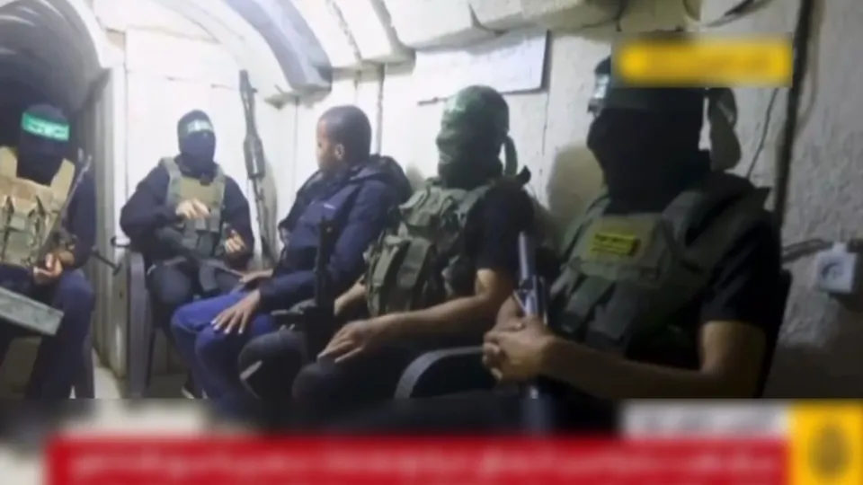 Kassam Tugayları ile tünel röportajı!