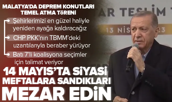 Başkan Erdoğan’dan 7’liye ağır bombardıman