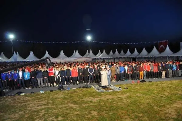 57.nci Alay Vefa yürüyüşü gerçekleştirdi