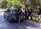 Motosikletle otomobil çarpıştı: 2 yaralı