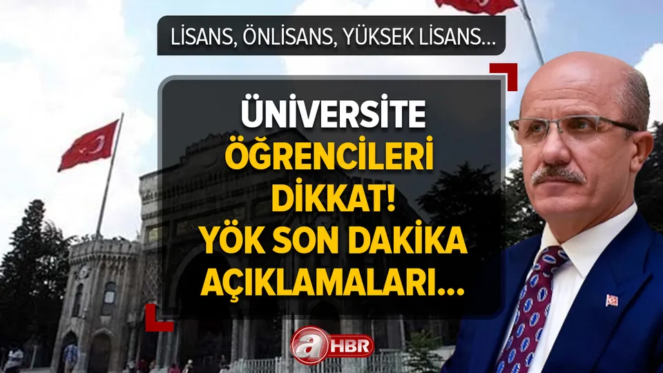 Üniversite öğrencileri dikkat! Erol Özvar son dakika açıkladı! Açıklama geldi, hibrit eğitim için o tarihi işaret etti! Lisans, önlisans...