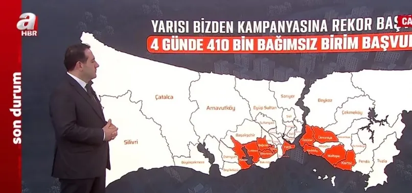 Kentsel Dönüşümde Yarısı Bizden Kampanyası'na büyük ilgi! Ne kadar başvuru yapıldı? Ödeme şartları ve başvuru şartları neler?