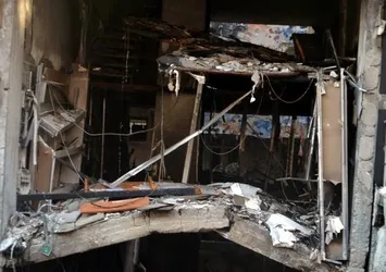 Patlamanın boyutu gün ağarınca gözler önüne serildi