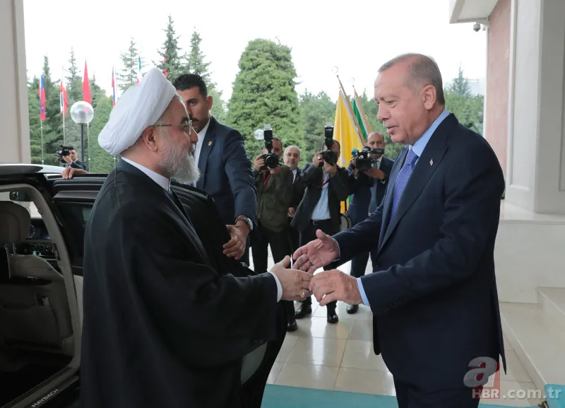 Başkan Erdoğan'dan Putin ve Ruhani'ye incir ikramı 23