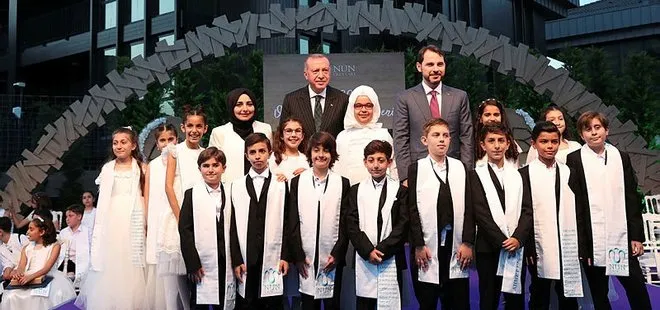 Başkan Erdoğan torunu Mahinur Albayrak’ın sevincine ortak oldu