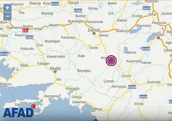 Son dakika: Denizli'de eğitime deprem engeli