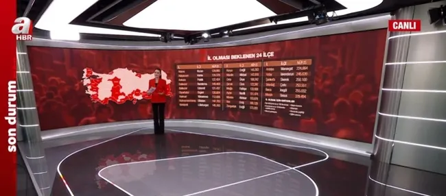 İşte il olması beklenen 24 ilçe! TÜİK verilerine göre il olmayan en yakın ilçeler