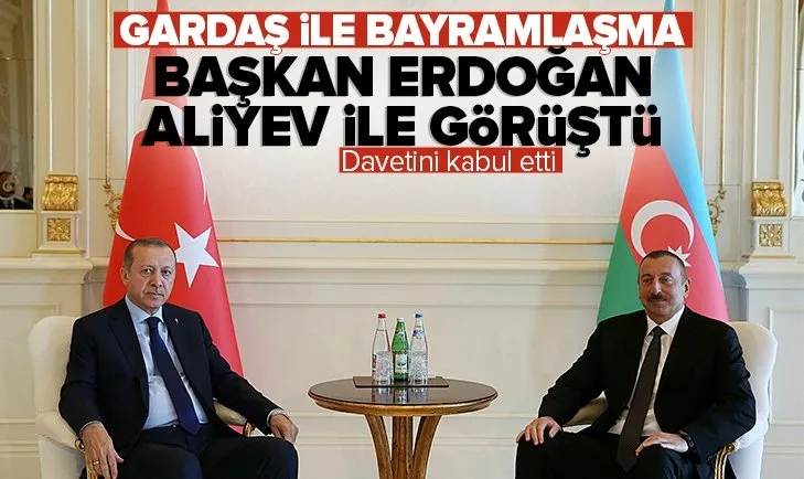 Başkan Erdoğan ile Aliyev telefonda görüştü