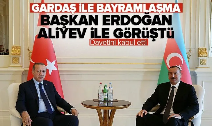 Son dakika: Başkan Erdoğan ile Aliyev telefonda görüştü