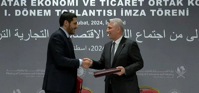 Türkiye ile Katar arasında ticaret protokolü imzalandı! Yatırımlar 10 milyar dolara ulaştı