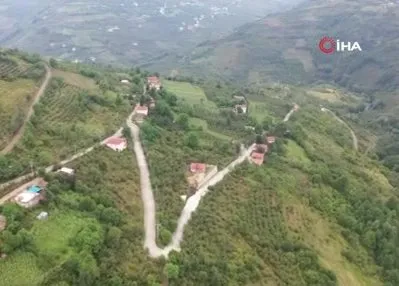 Ordu’da beton yol çalışmaları