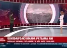 5 katlı binadaki patlama anı kamerada