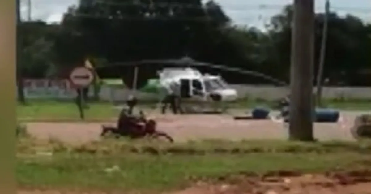 Brezilya'da helikoptere kamyon çarptı