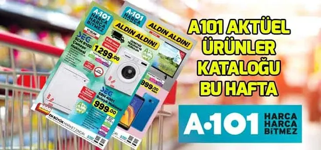 A101 indirimli ürünleri belli oldu! A101 aktüel ürünler kataloğu bu hafta!