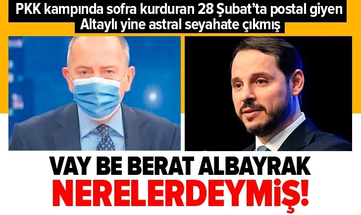 Son dakika: Berat Albayrak üzerinden kulis yalanı! Fatih Altaylı yine astral seyahate çıktı