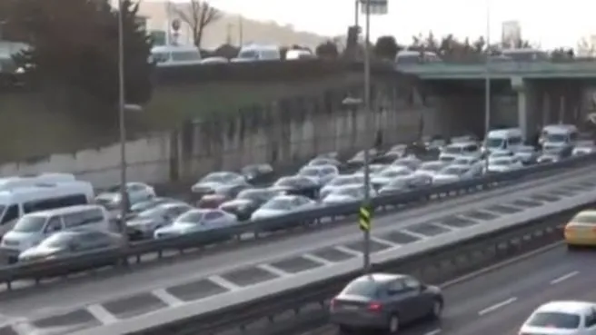 İstanbul'da sabah trafiği! İşte trafik yoğunluk haritasında son durum