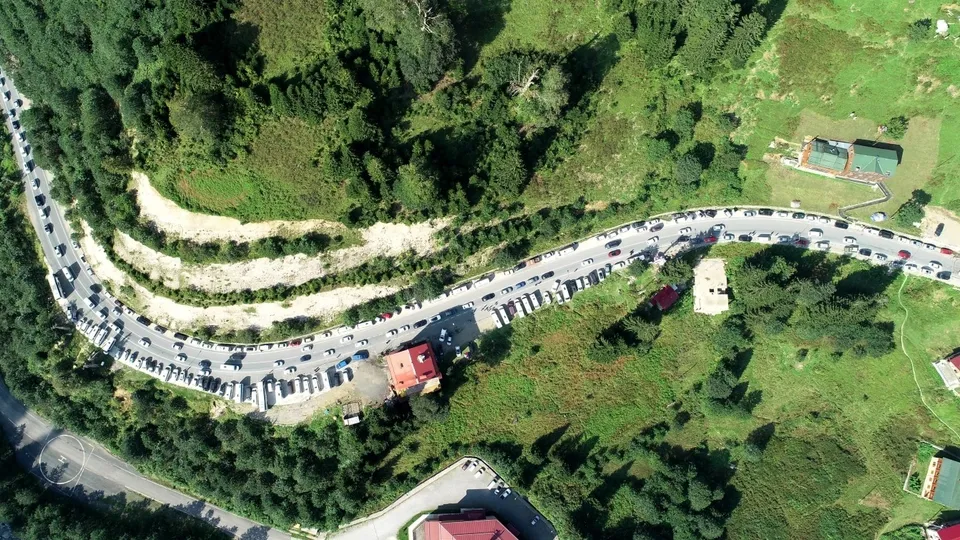 Ayder Yaylası'na tatilci akını