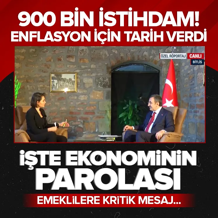 İşte ekonominin parolası! Emeklilere kritik mesaj