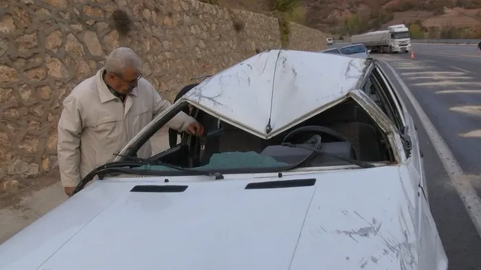 Son dakika: Yola dökülen yağ kazaya neden oldu!